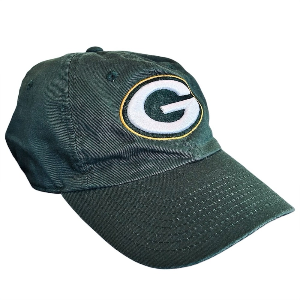 Green Bay Packers Cap Green Fanatics NFL Adjustable Strap Clean Up Dad Hat